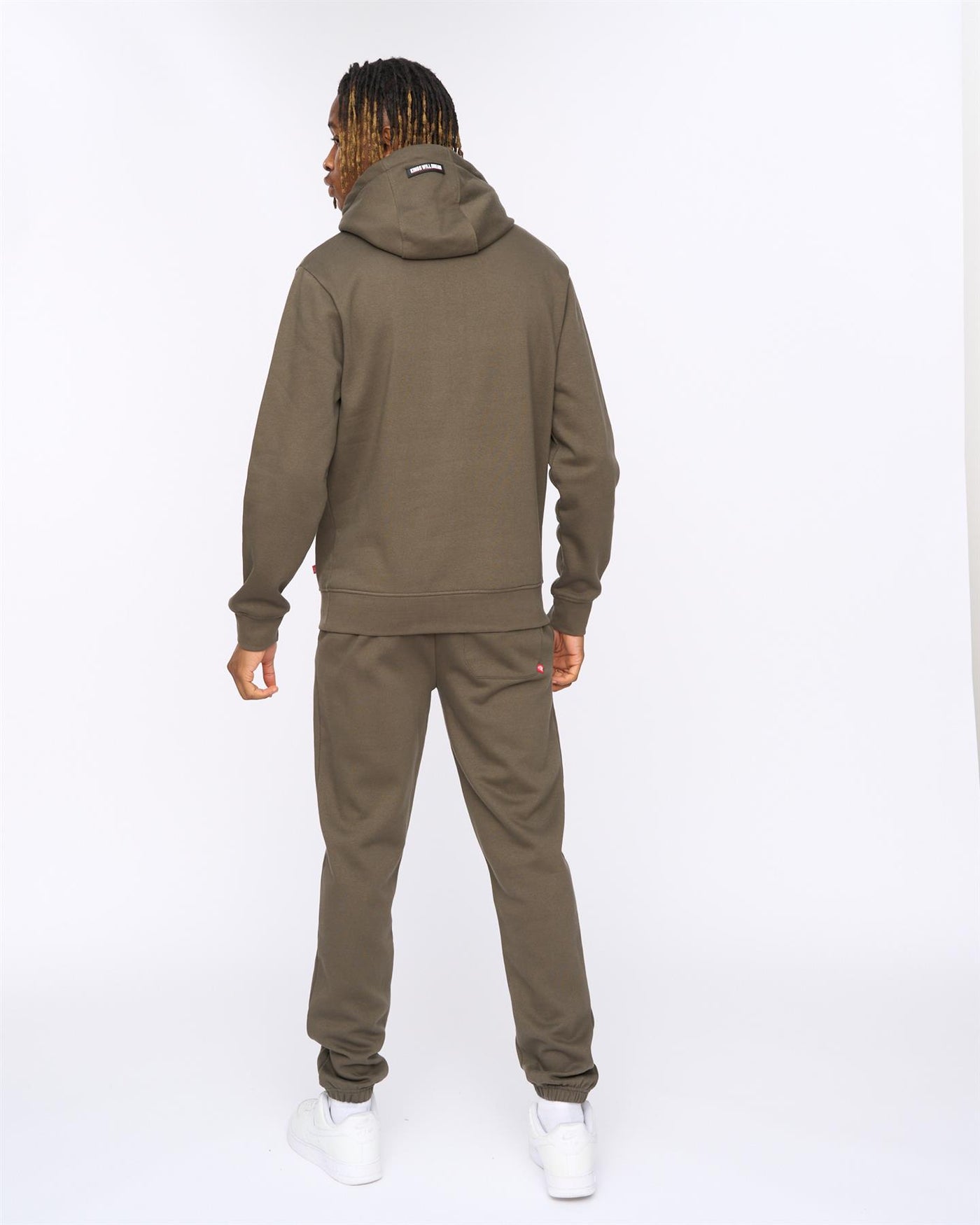 Mens Kingdome Hoodie Olive