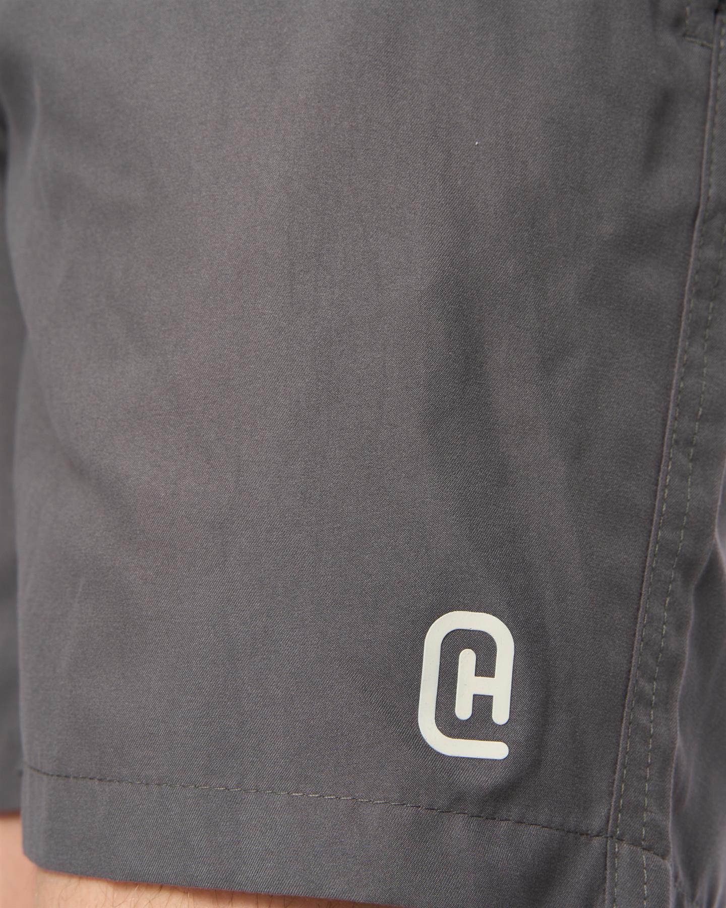 Mens Wabasso Swim Shorts Charcoal