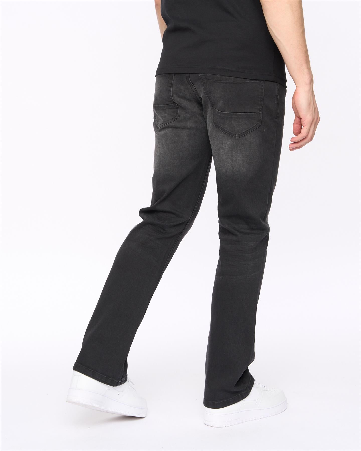 Winsbury Bootcut Jeans Black Wash