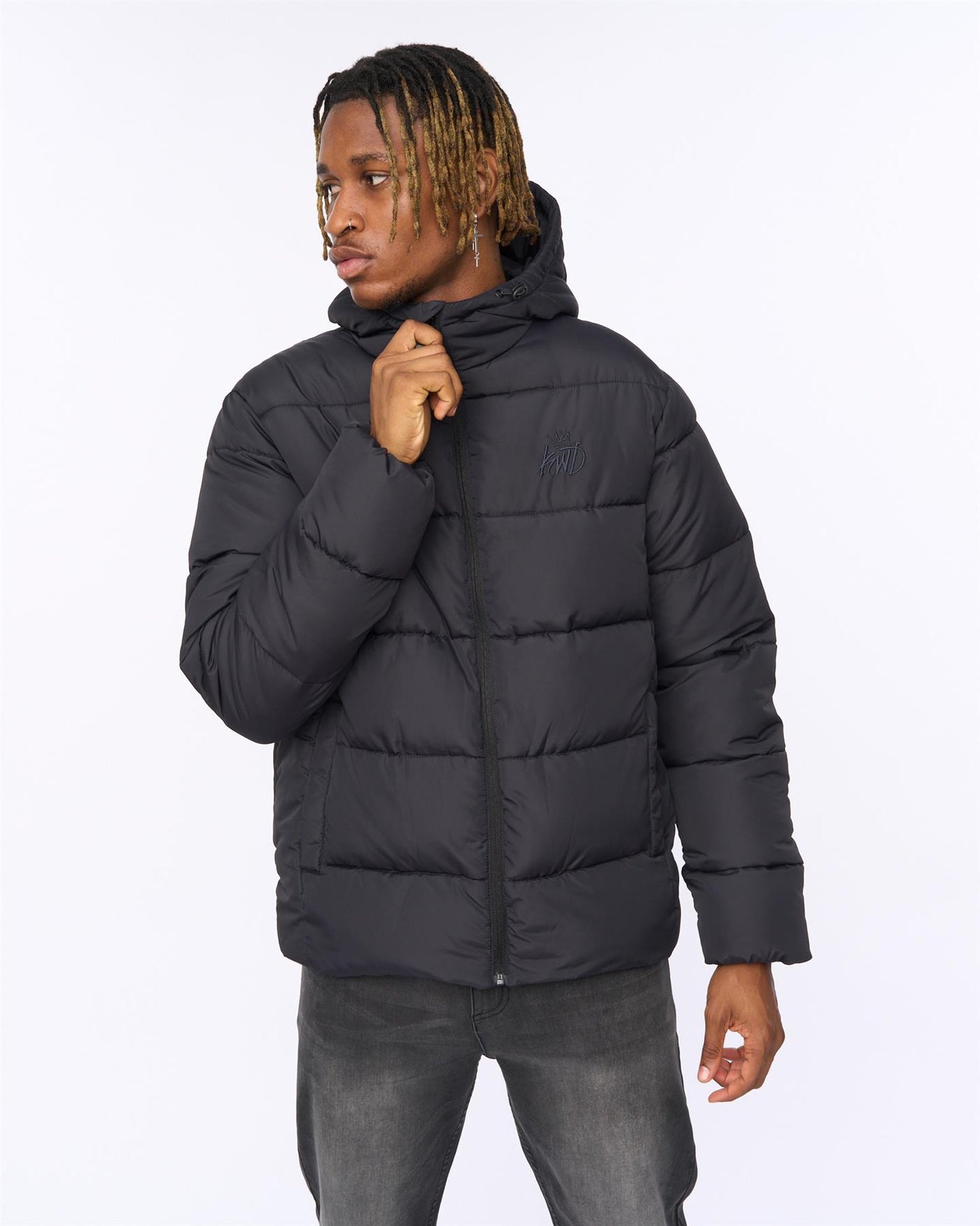 Mens Orlo Puffa Jacket Black