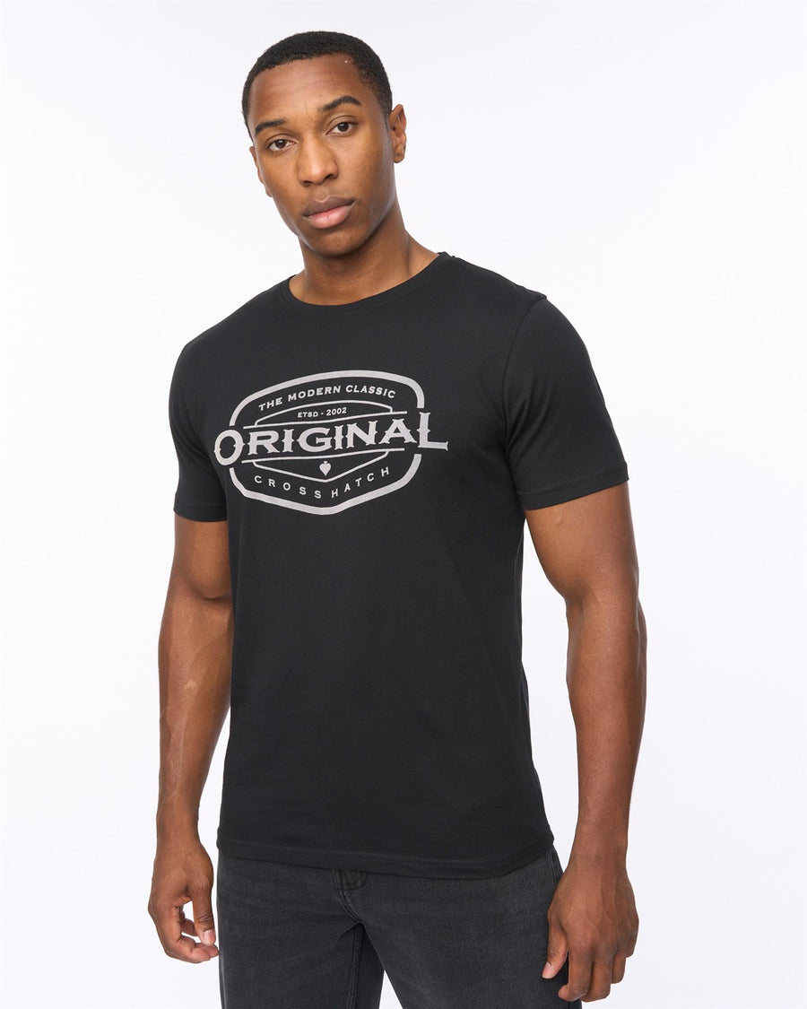 Mens Traptons T-Shirt Black