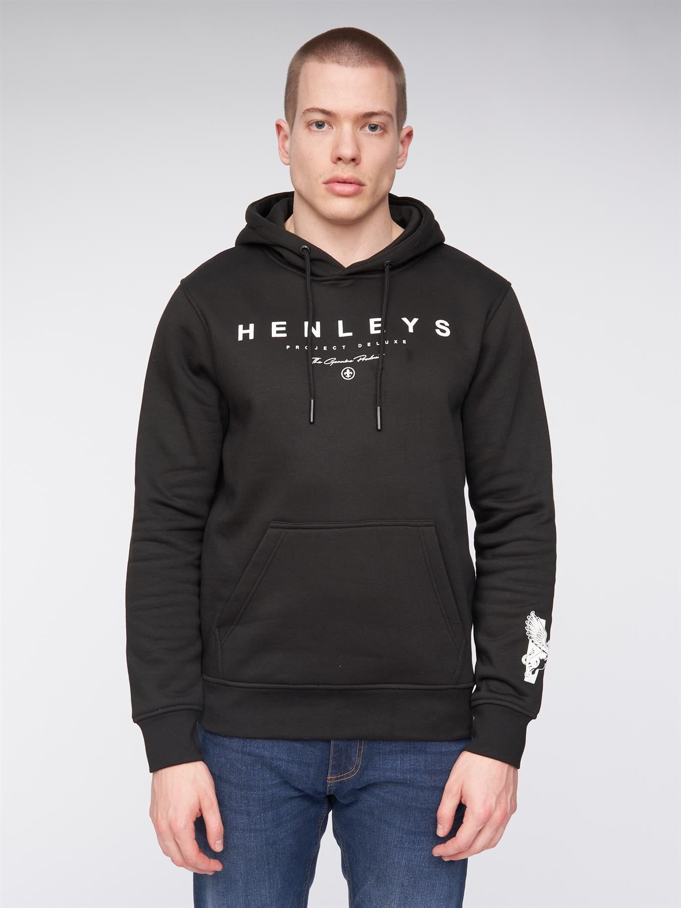 Mens Hentyme Hoodie Black