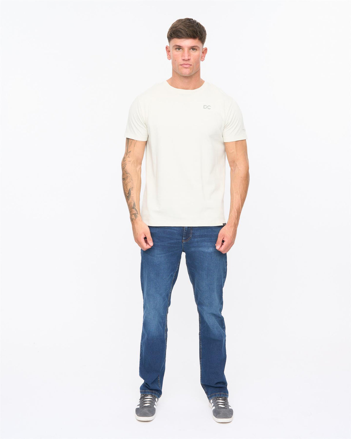 Mens Trimlines Heavy T-Shirt Off White