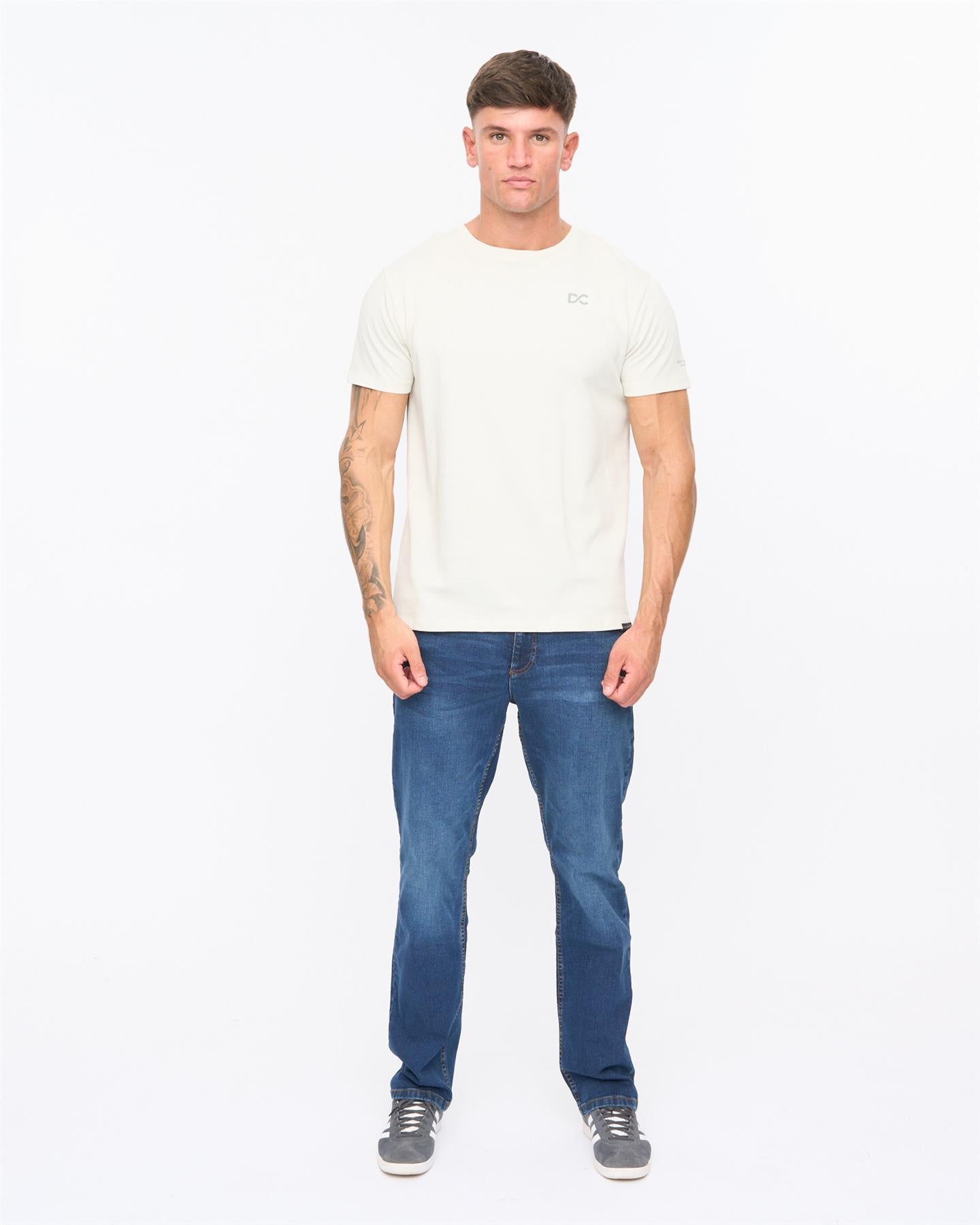 Mens Trimlines Heavy T-Shirt Off White
