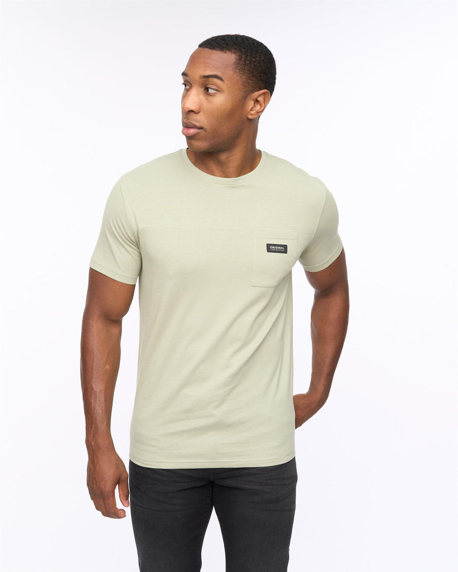 Mens Backdrafts T-Shirt Light Olive