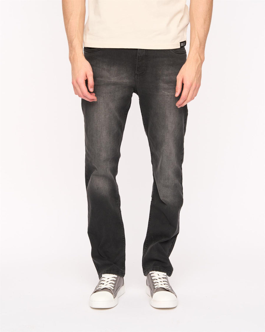 Mens Crestline Straight Leg Jeans Black