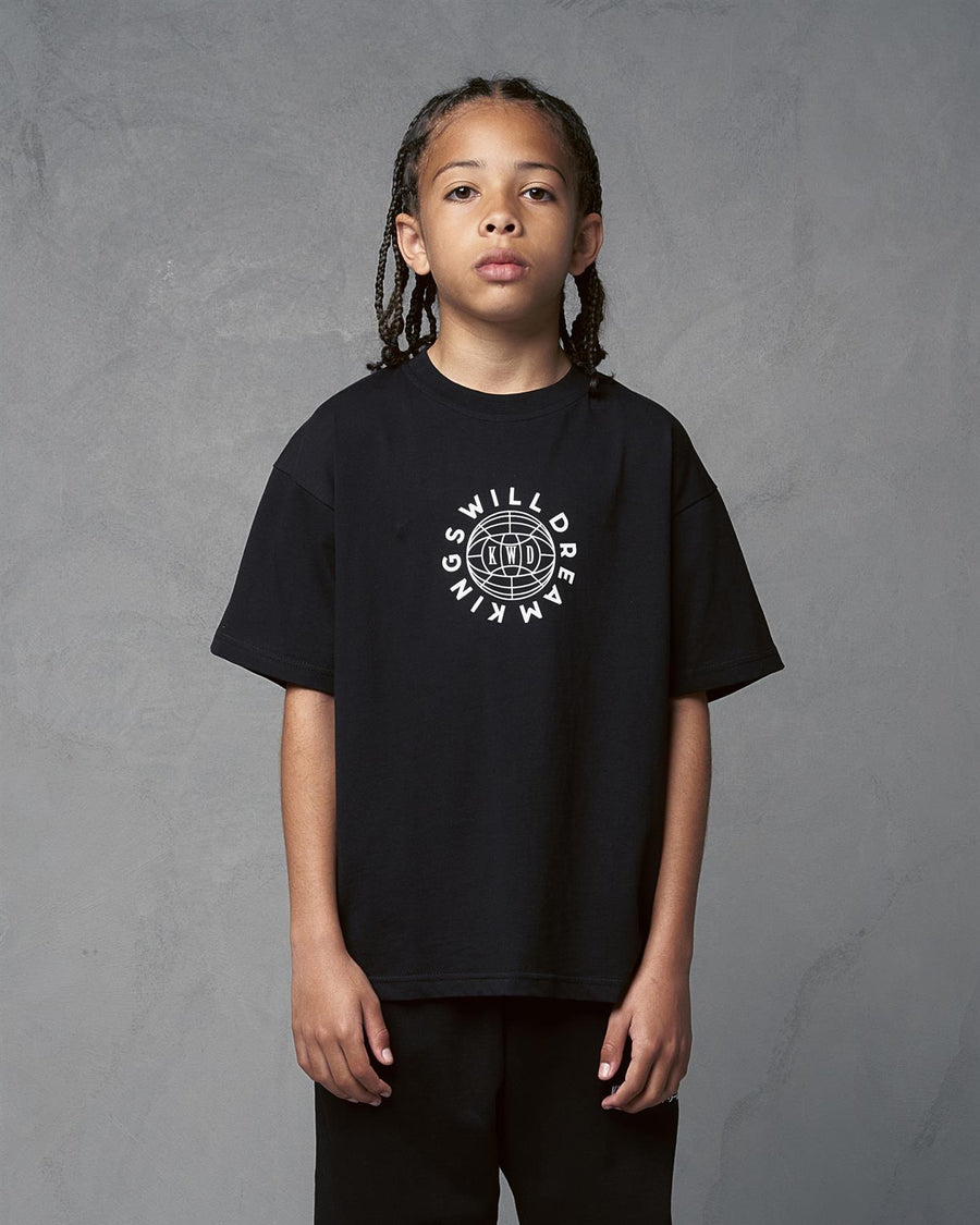 Kids Boys Studio Globalise T-Shirt Black