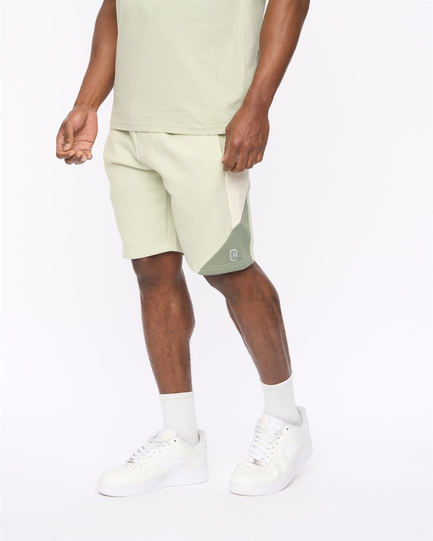 Mens Castlebay Jog Shorts Light Olive