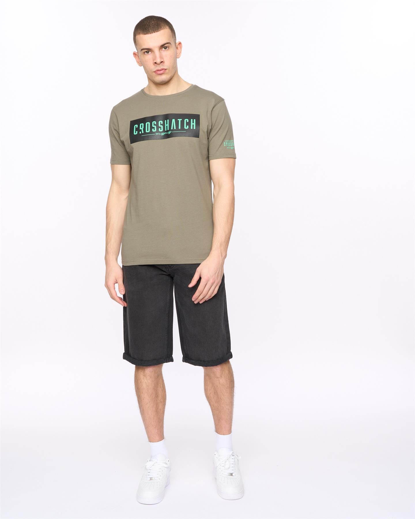 Mens Changra T-Shirt Dark Sage