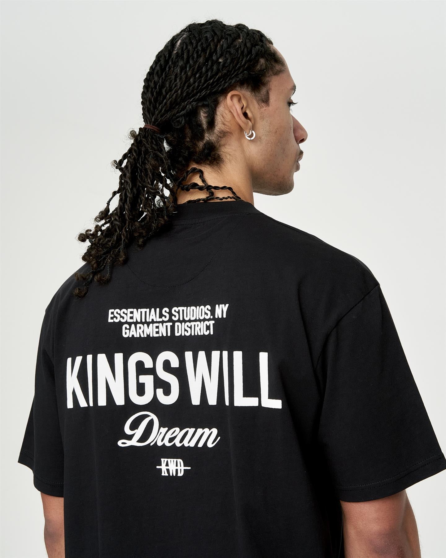 Mens Studio Garment District T-Shirt Black