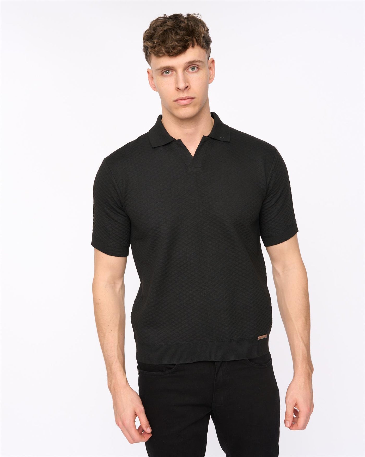 Mens Morwin Polo Black