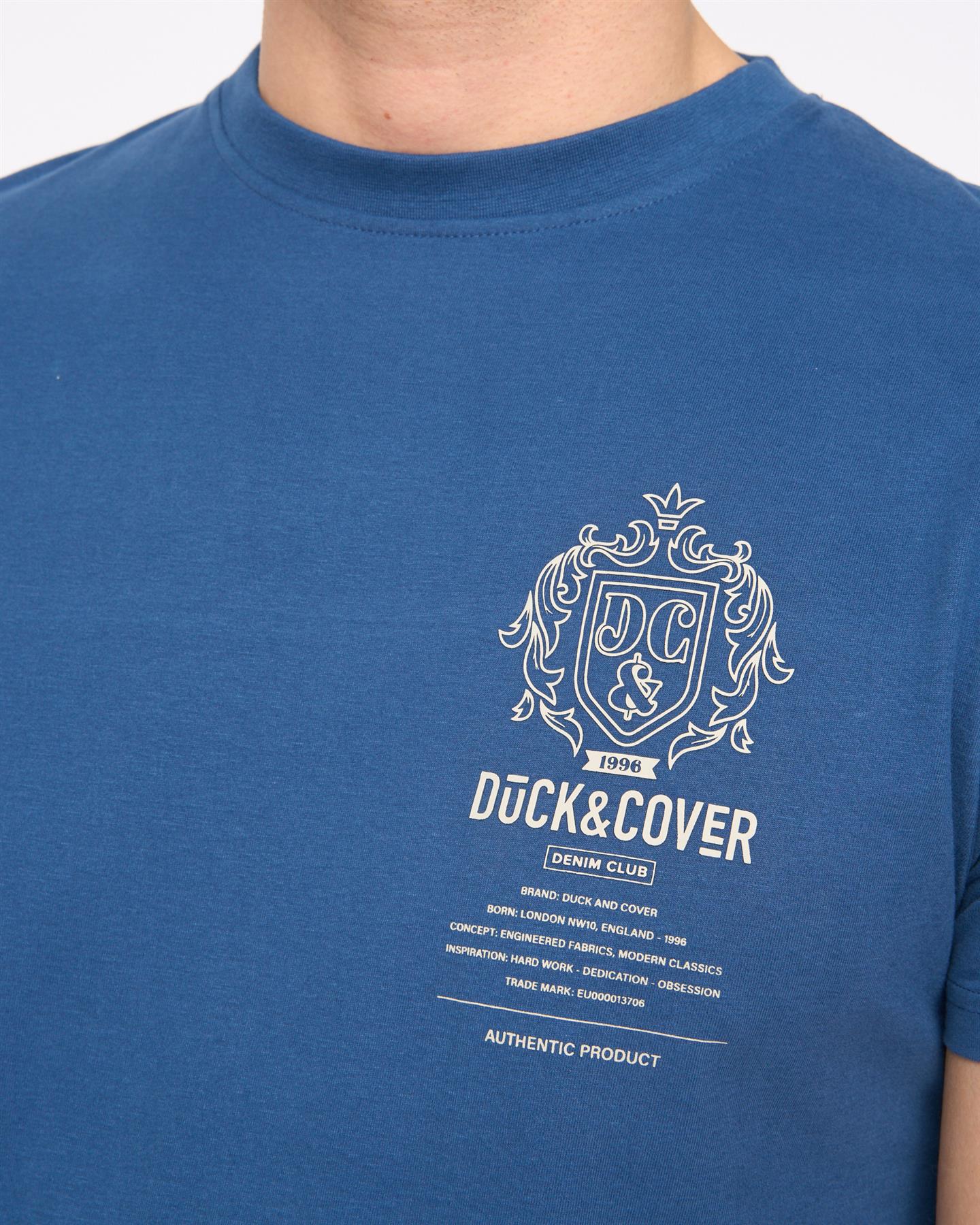 Mens Stoneham T-Shirt Denim Blue