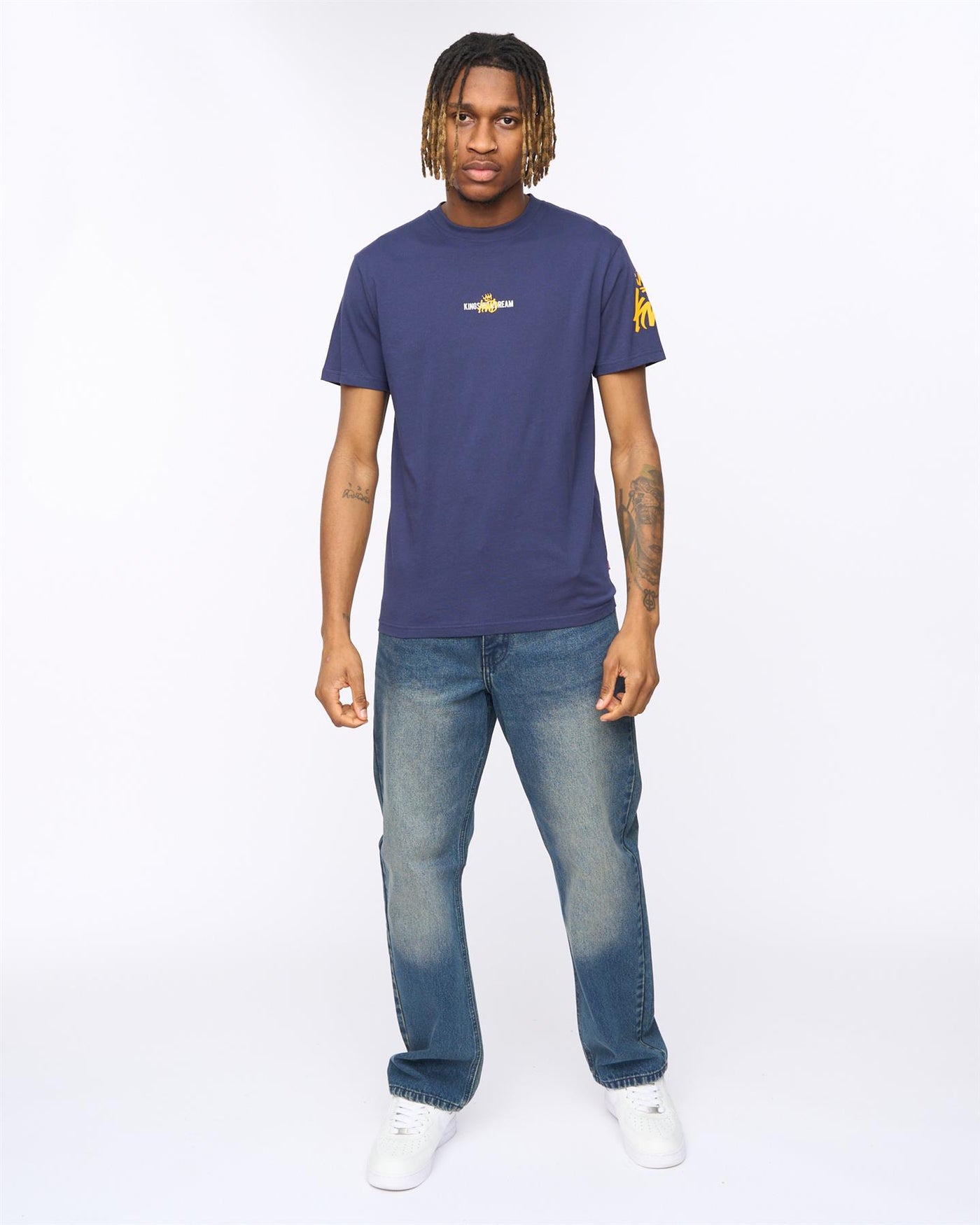 Mens Built T-Shirt Navy