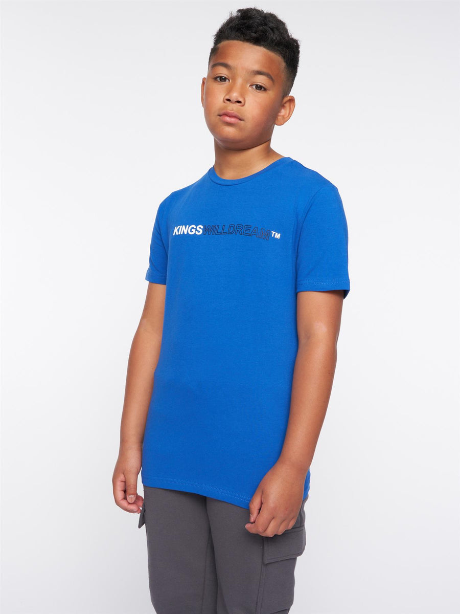 Quinn T-Shirt Lapis Blue / Black / White