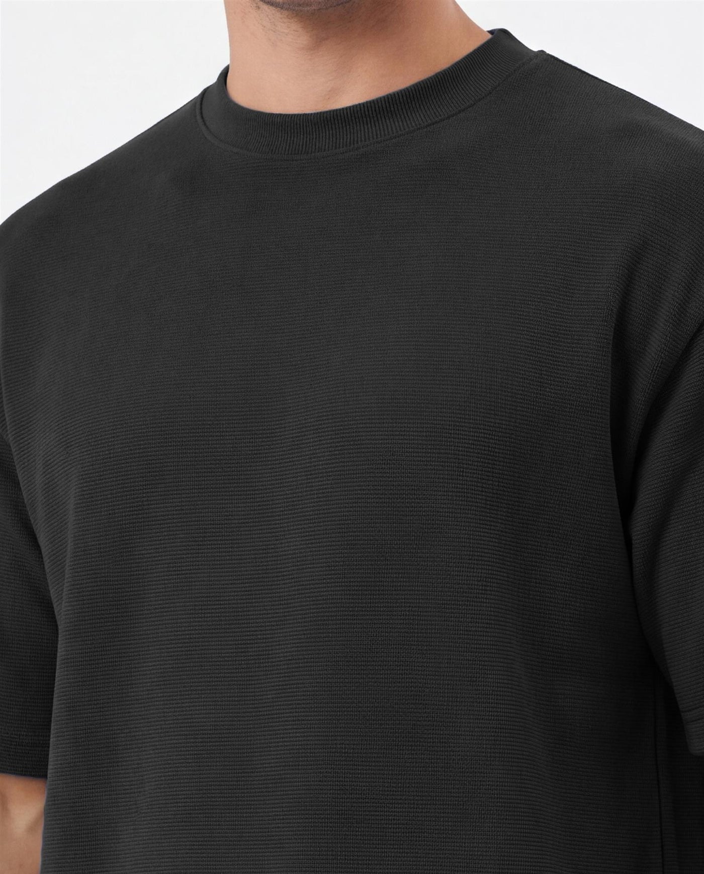 Mens Hartlay T-Shirt & Shorts Set Black