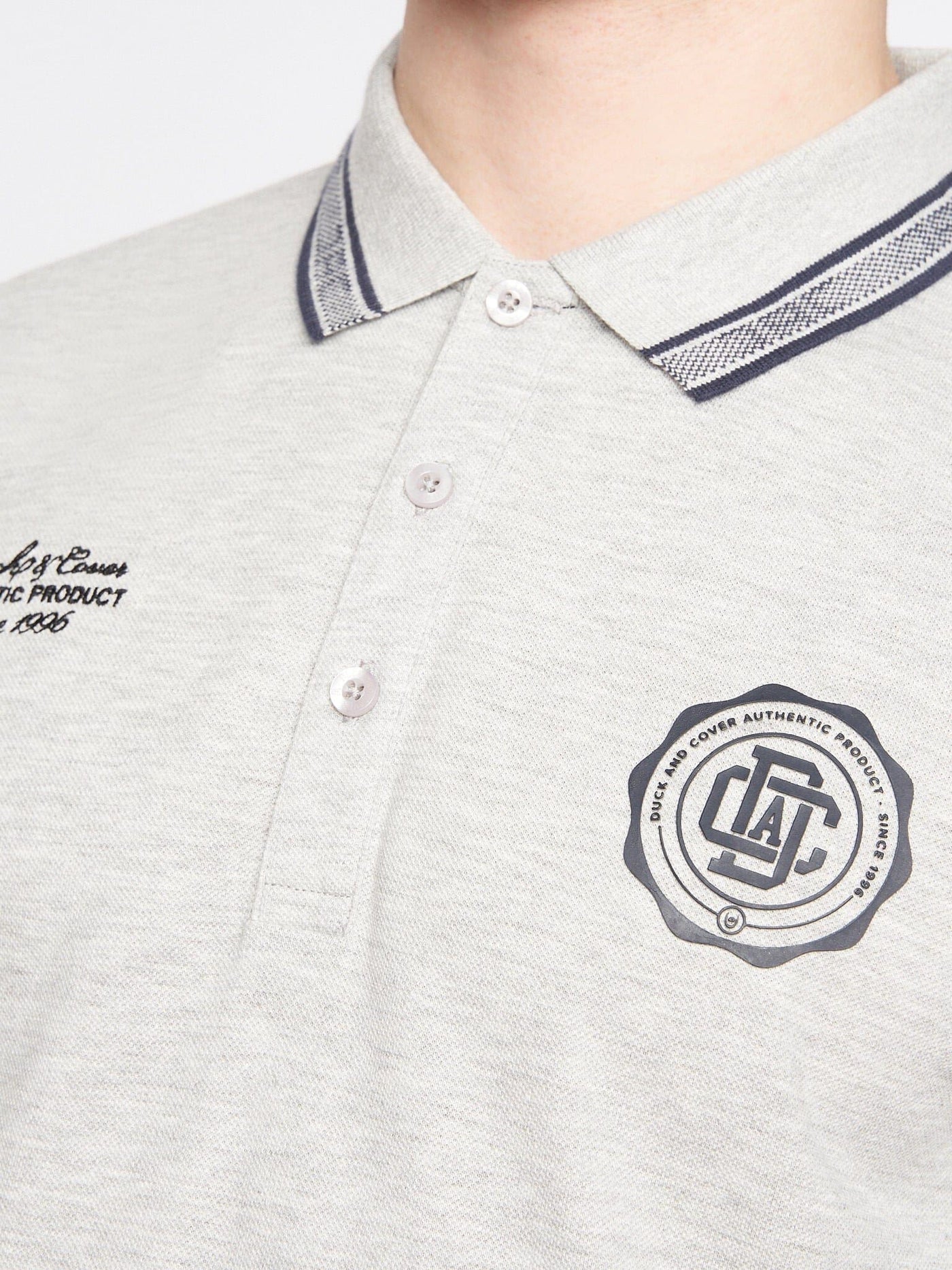 Keyaan Polo Grey Marl