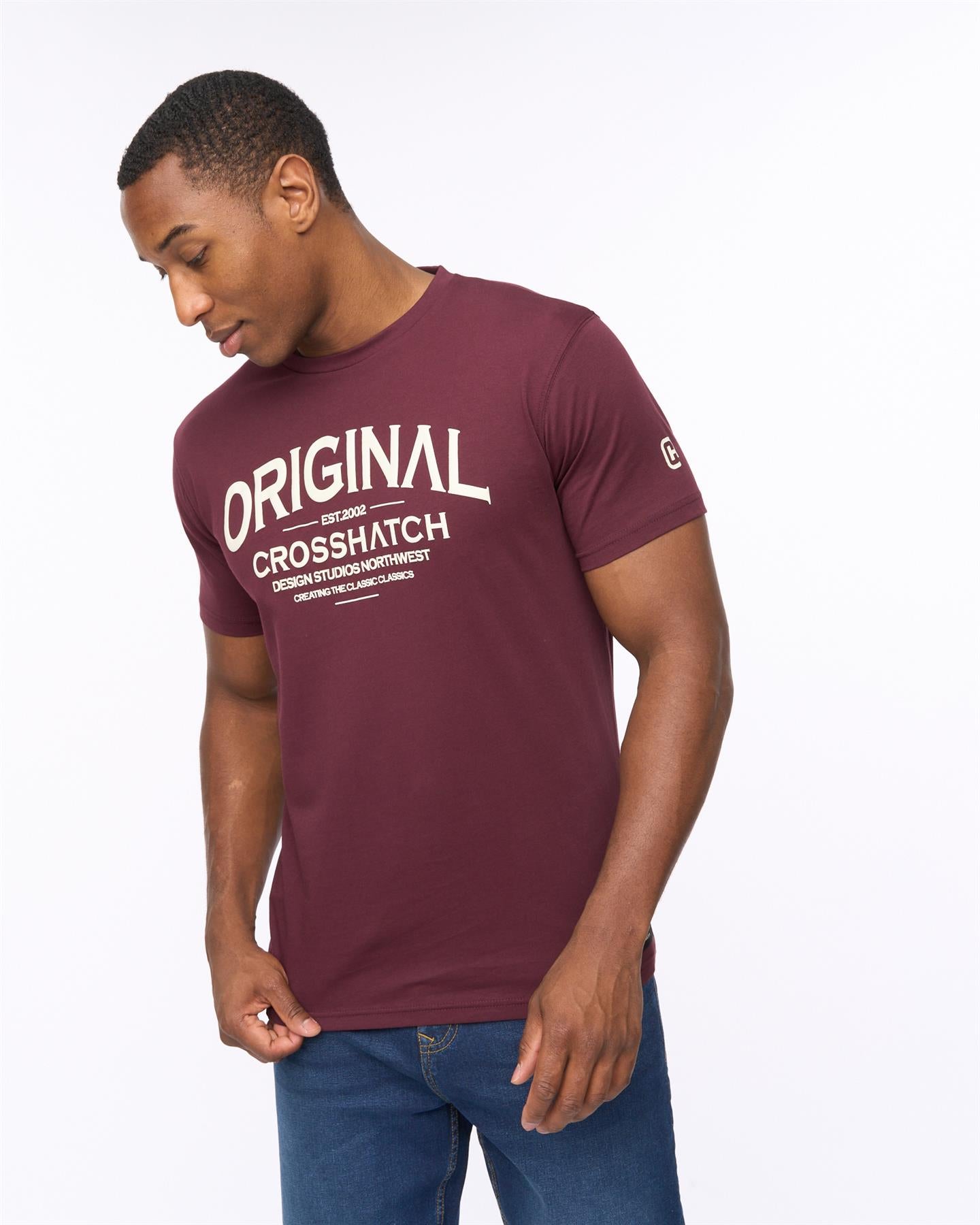 Mens Vintarge T-Shirt Raisin