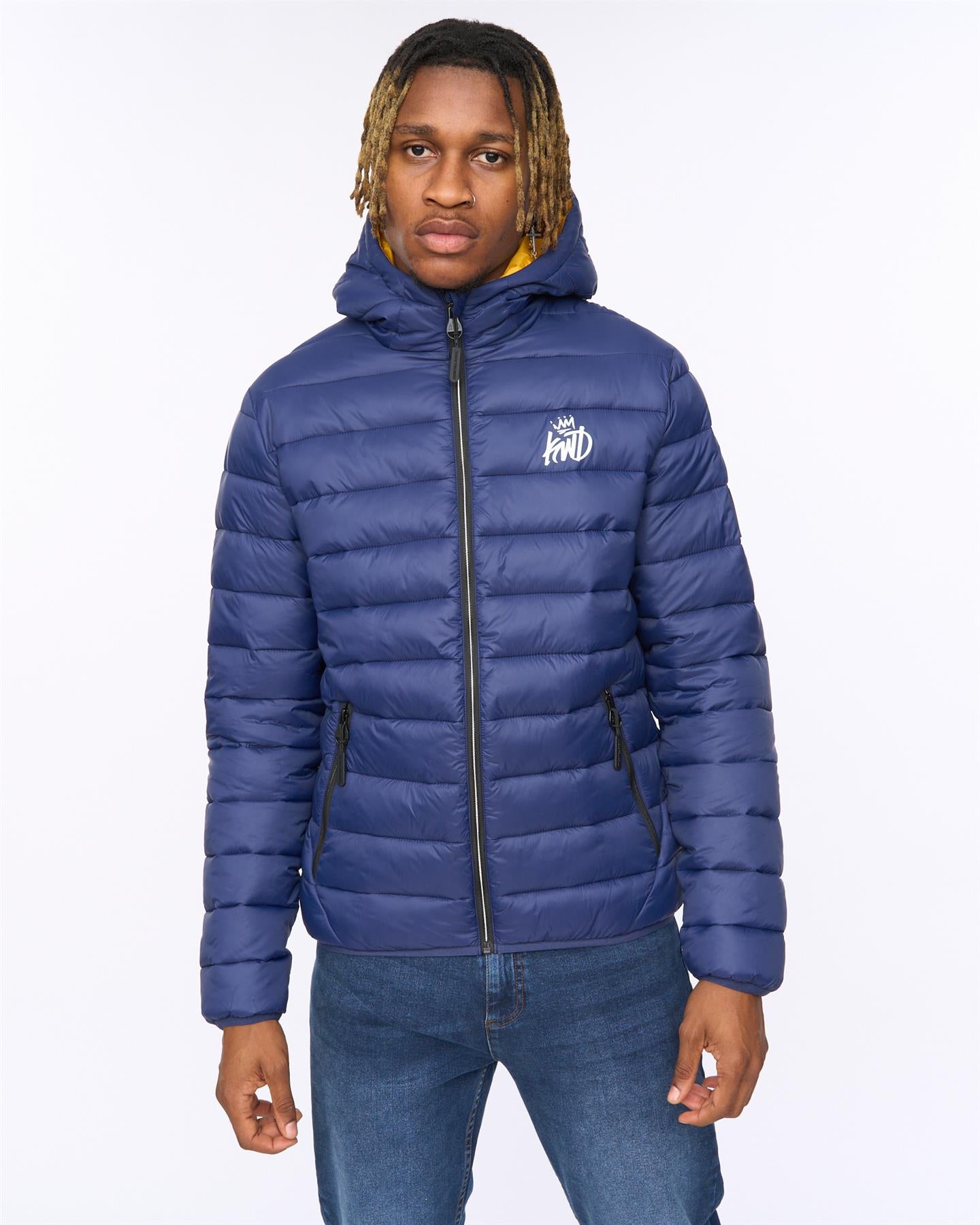 Mens Jackinson Puffer Jacket Navy
