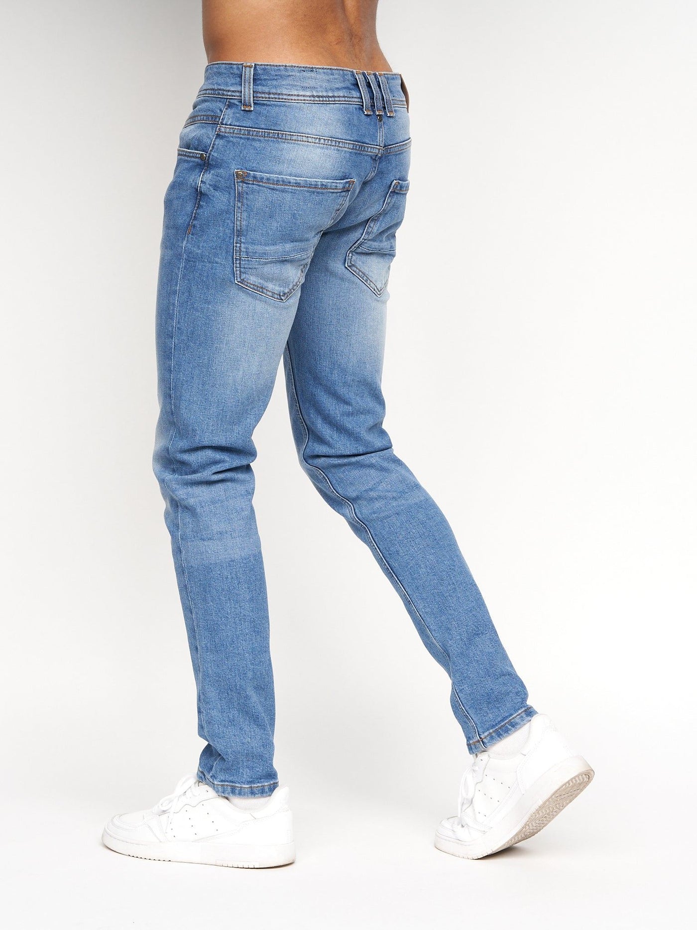 Sheldons Slim Fit Jeans Light Wash