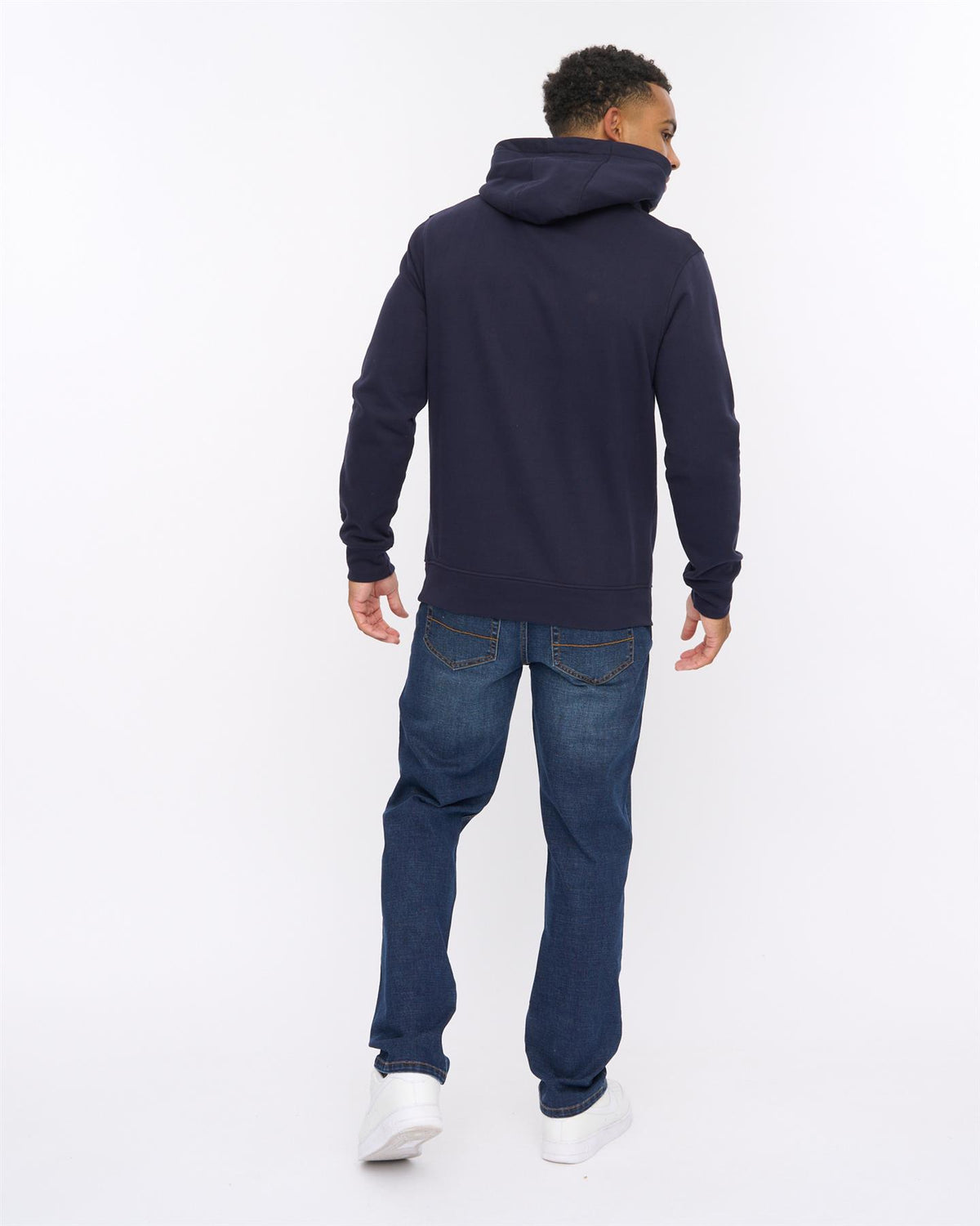 Mens Haromere Hoodie Navy