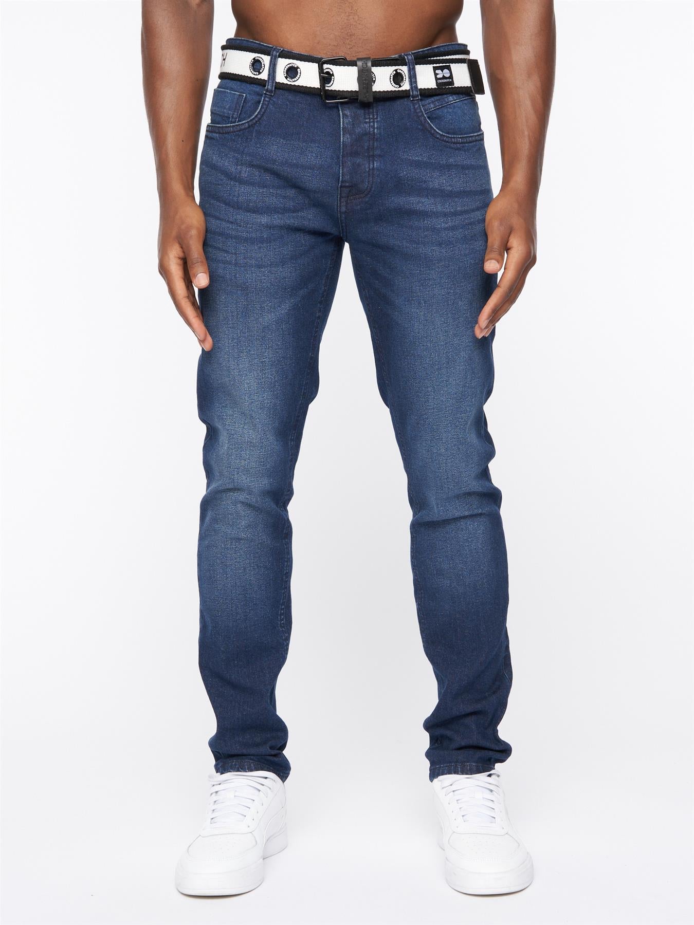 Barbeck Slim Fit Denim Jeans Dark Wash
