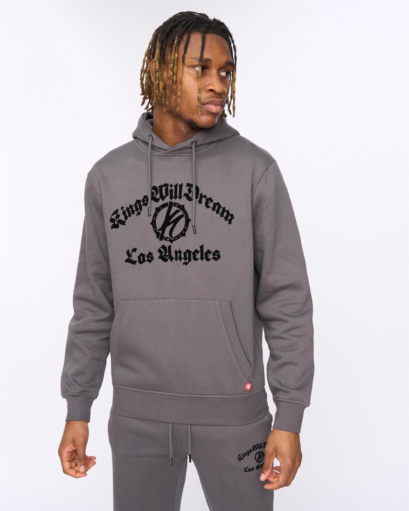 Mens Gothically Hoodie Asphalt