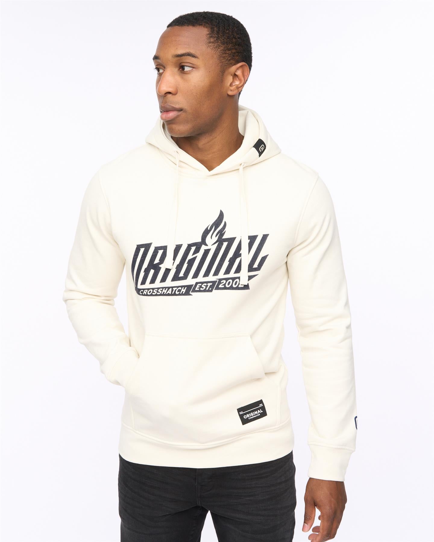 Mens Jampstead Hoodie Light Stone