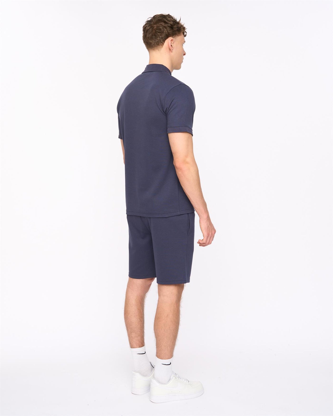 Mens Sherborn Polo Denim Blue