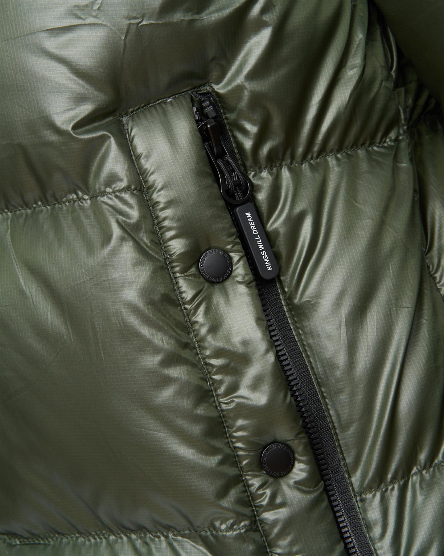 Mens Welcome Puffer Jacket Olive