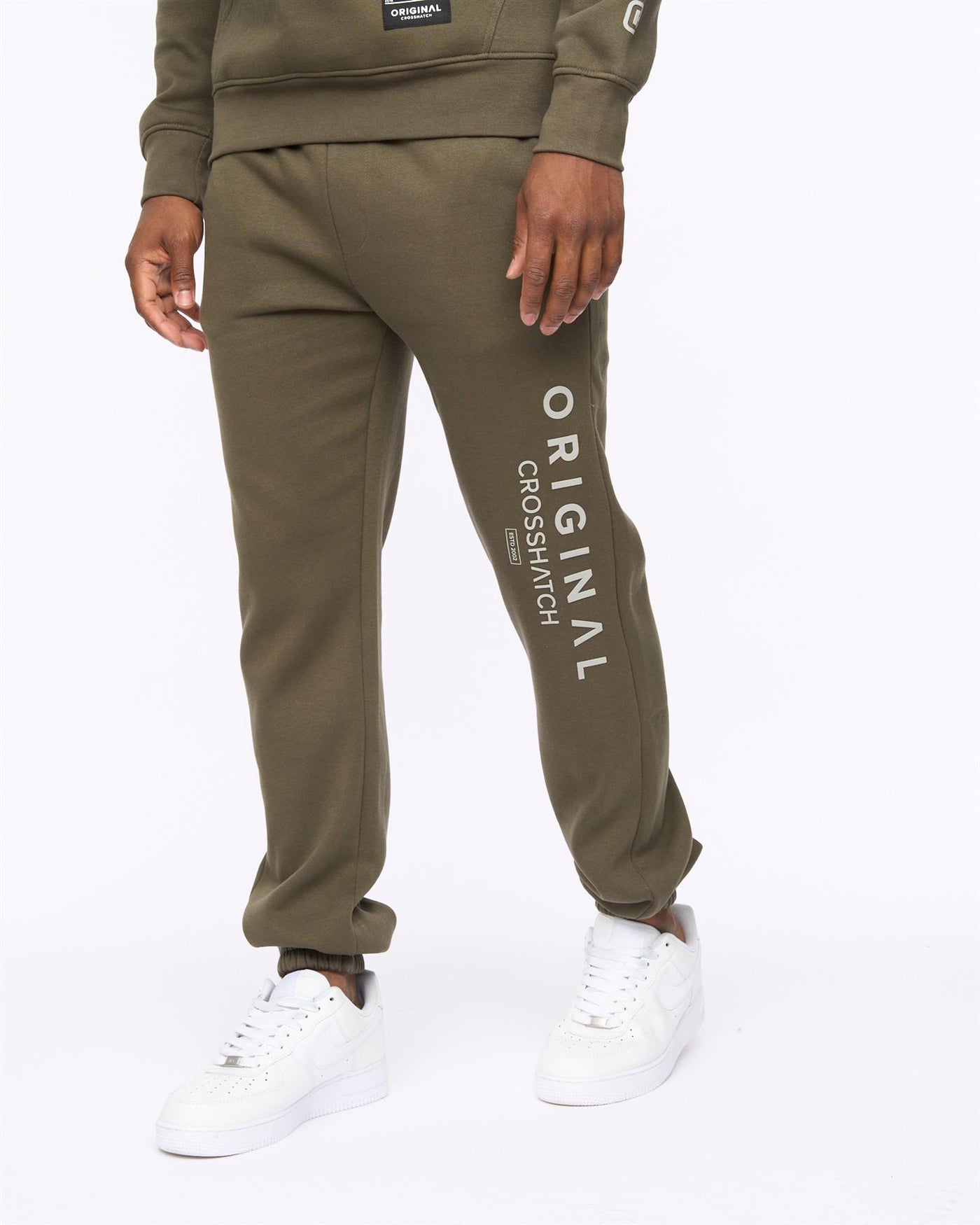 Mens Jamals Joggers Dark Olive