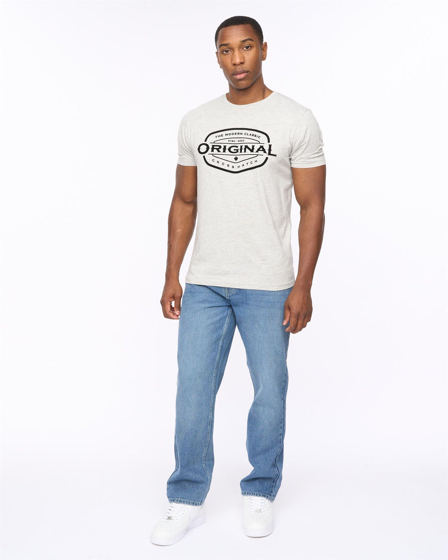 Mens Tillman Baggy Jeans Stone Wash