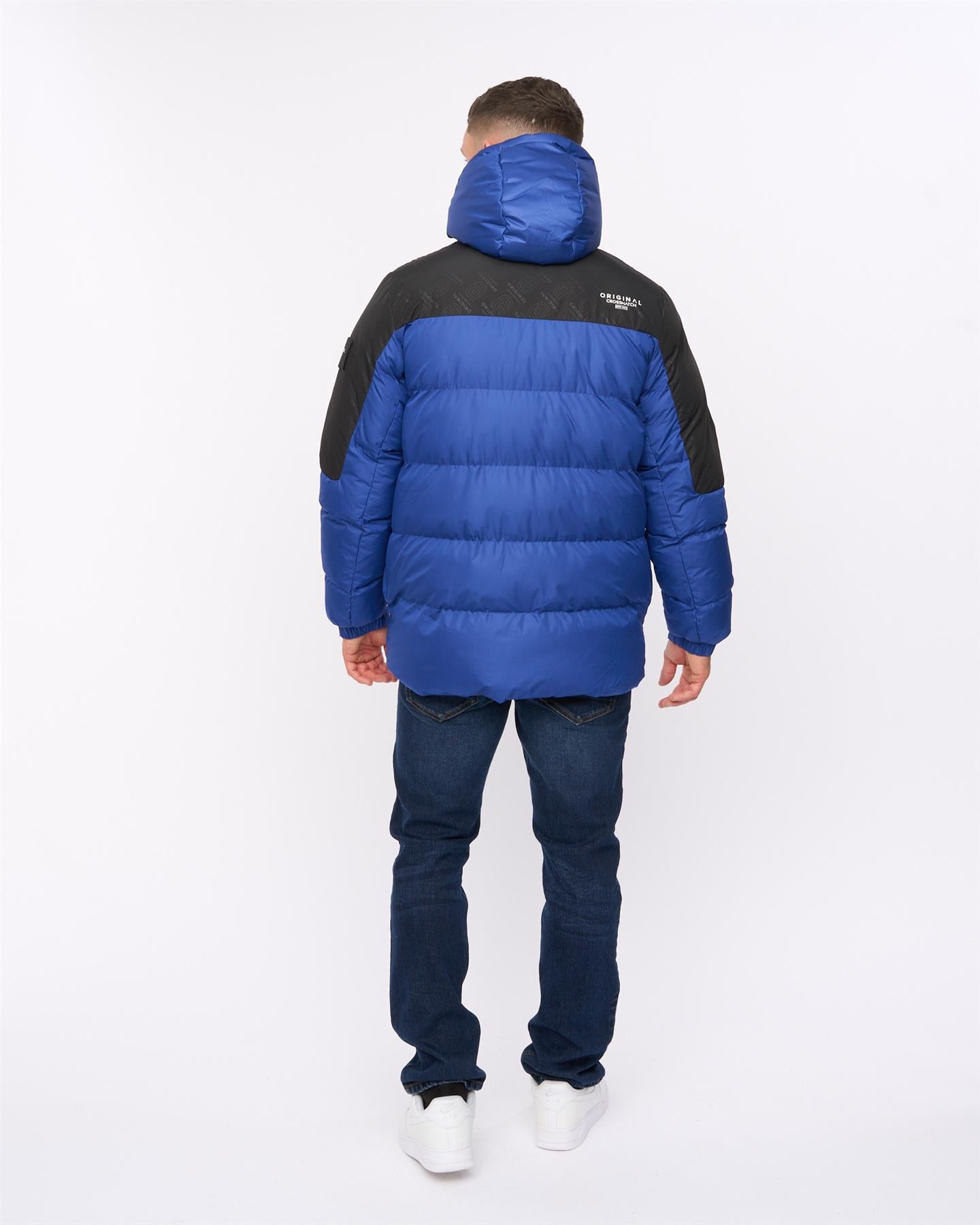 Mens Camptor Panel Jacket Blue