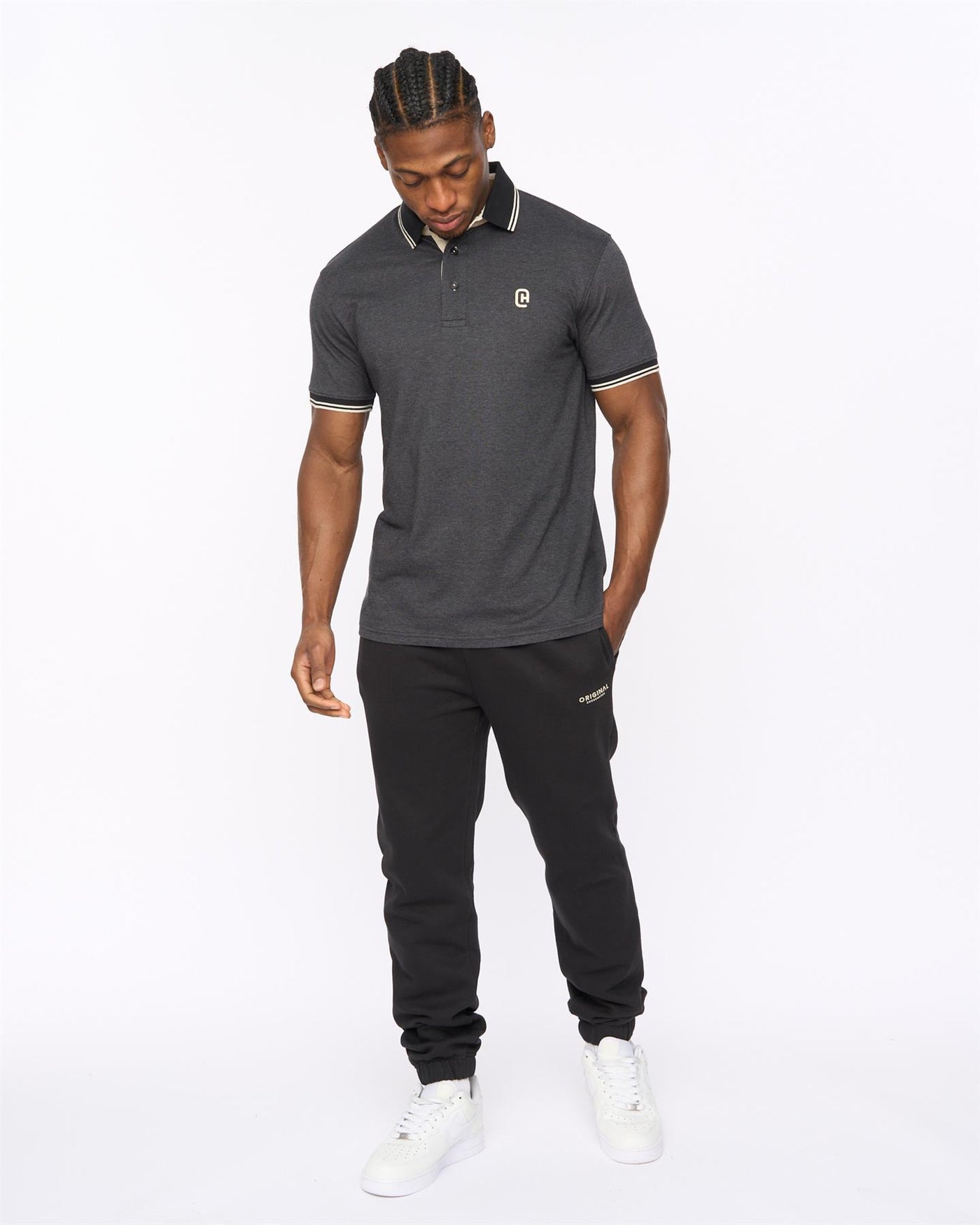 Mens Preece Polo Black