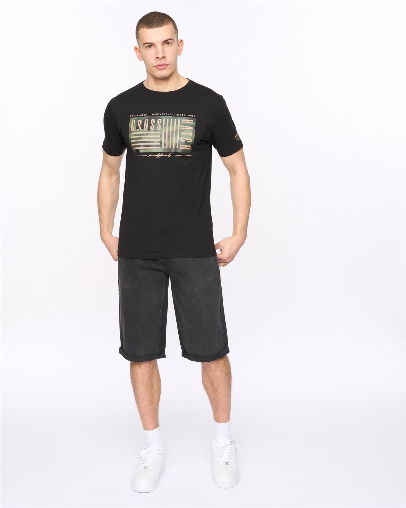 Mens Wenfore T-Shirt Black