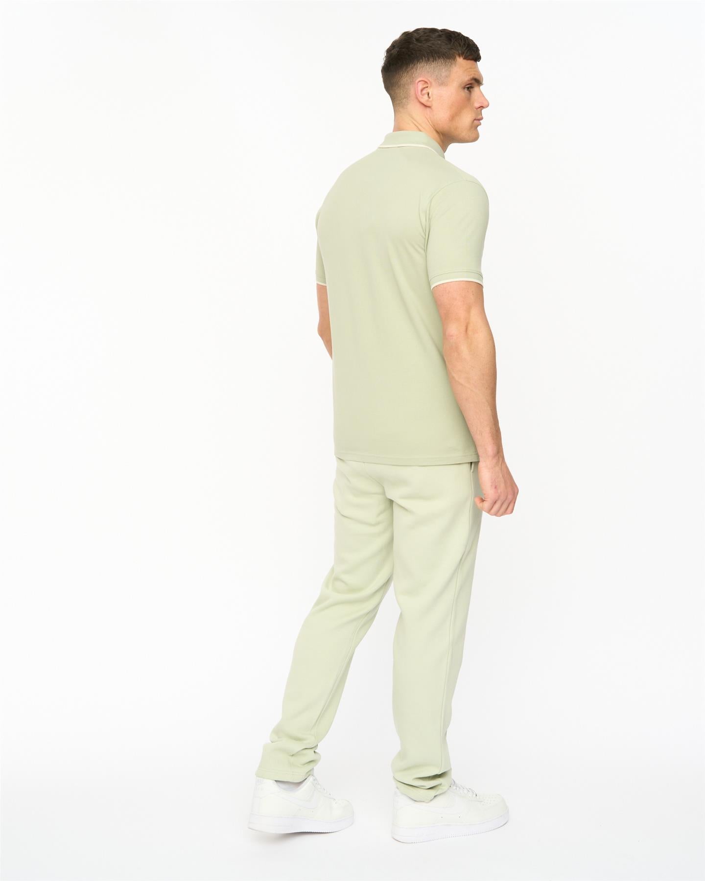 Mens Crufton Polo Light Olive