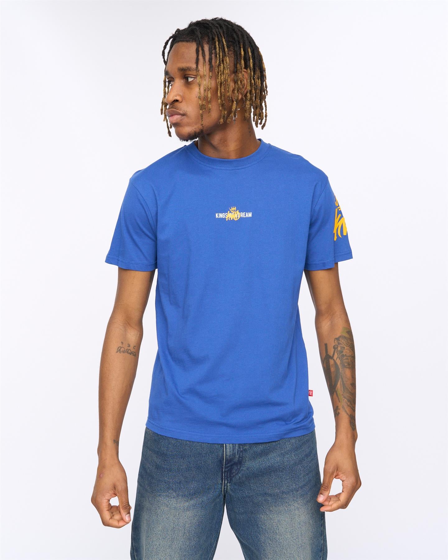 Mens Built T-Shirt Blue