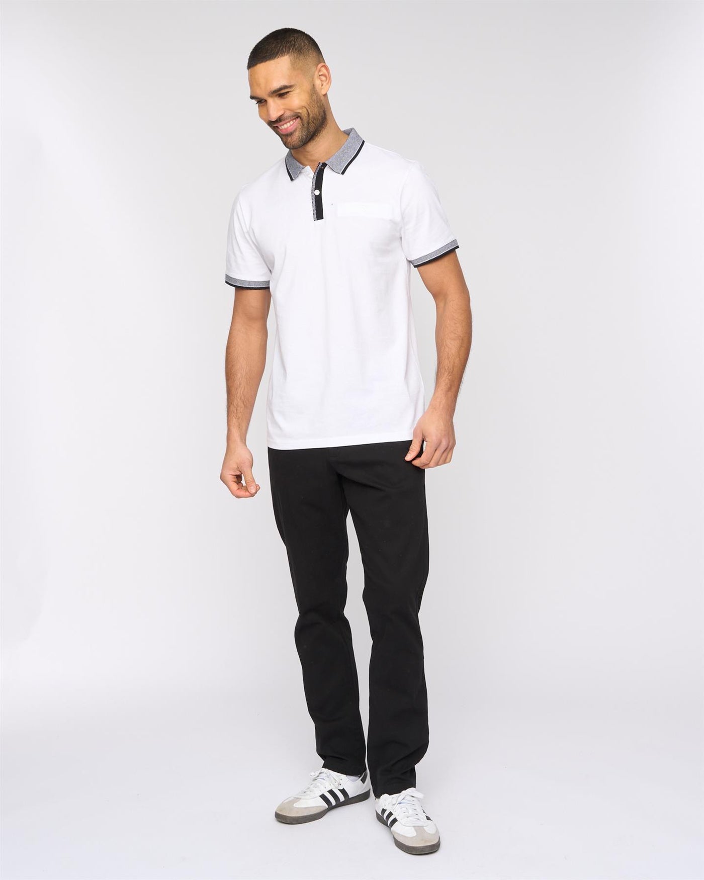 Mens Eastbrook Polo White
