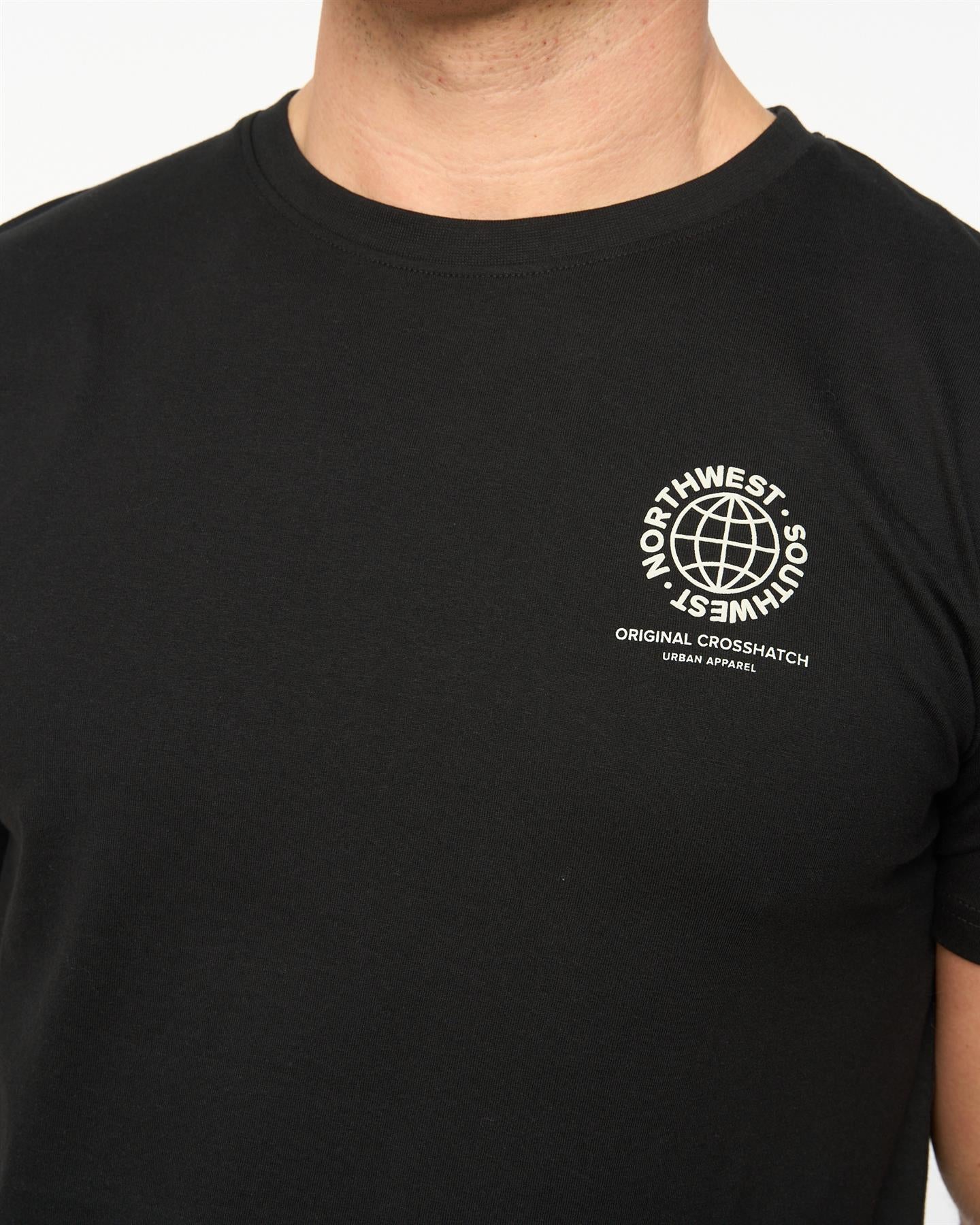 Mens Chittingtons T-Shirt Black
