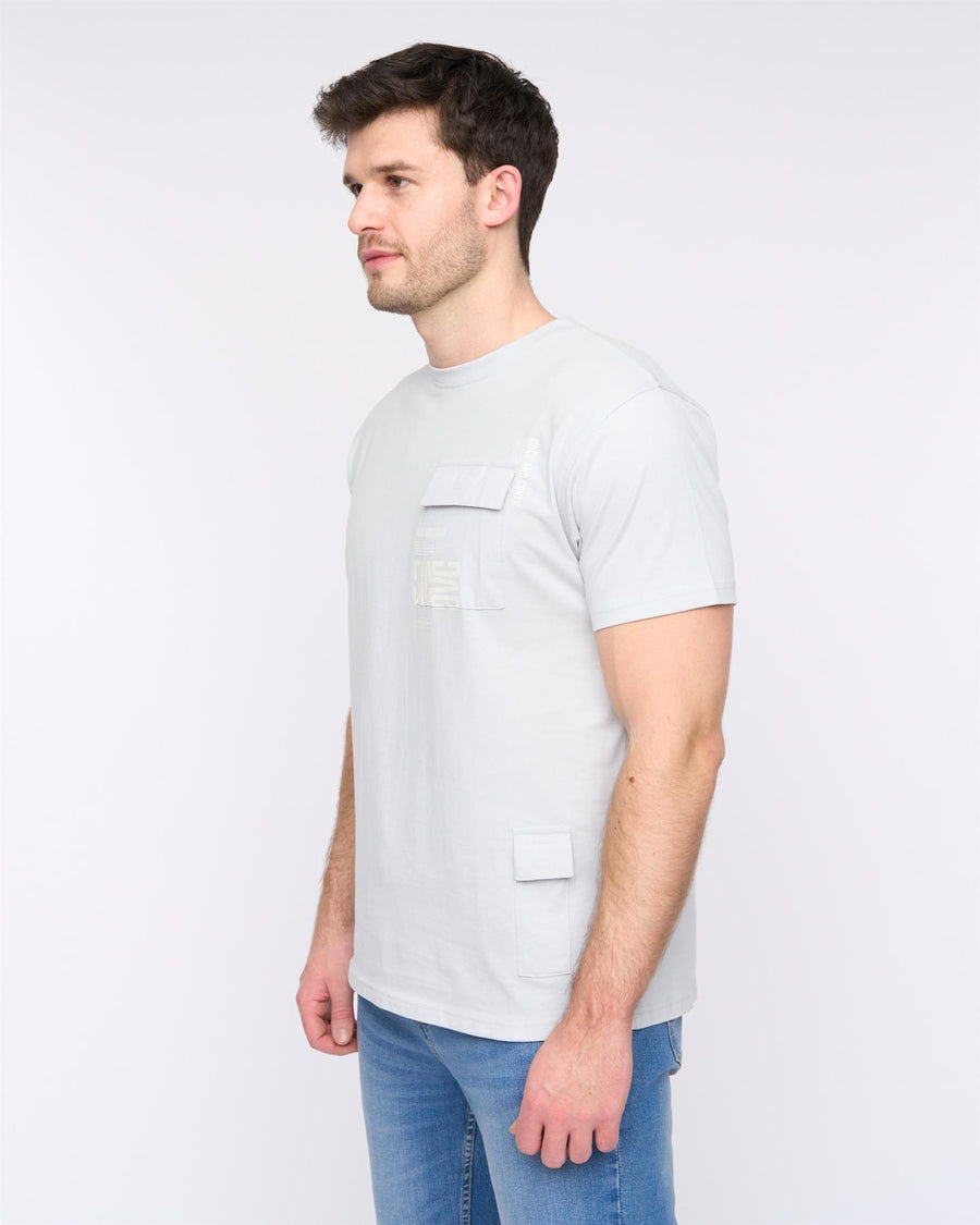 Mens Trentflax T-Shirt Light Blue