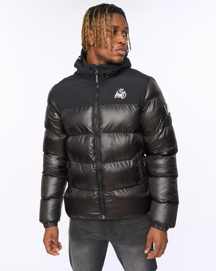 Mens Summs Puffer Jacket Black