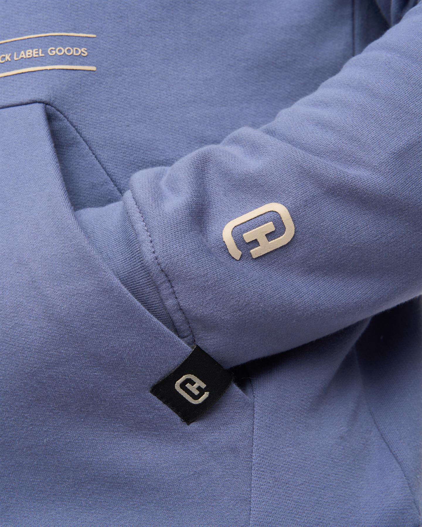 Mens Jamolat Hoodie Denim Blue