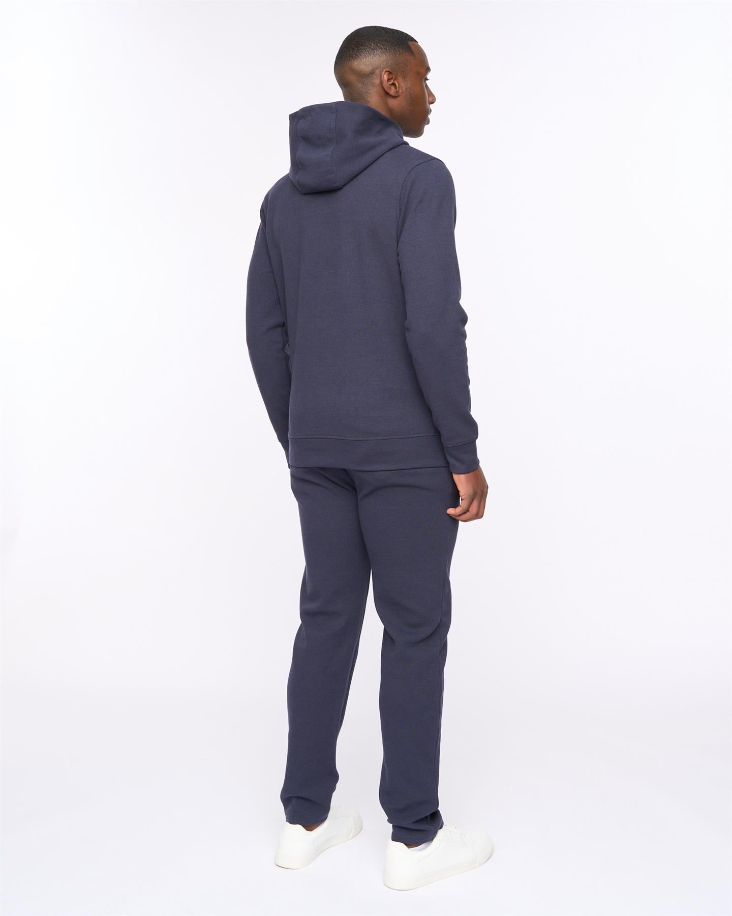 Mens Hannings Hoodie & Joggers Set Dark Navy