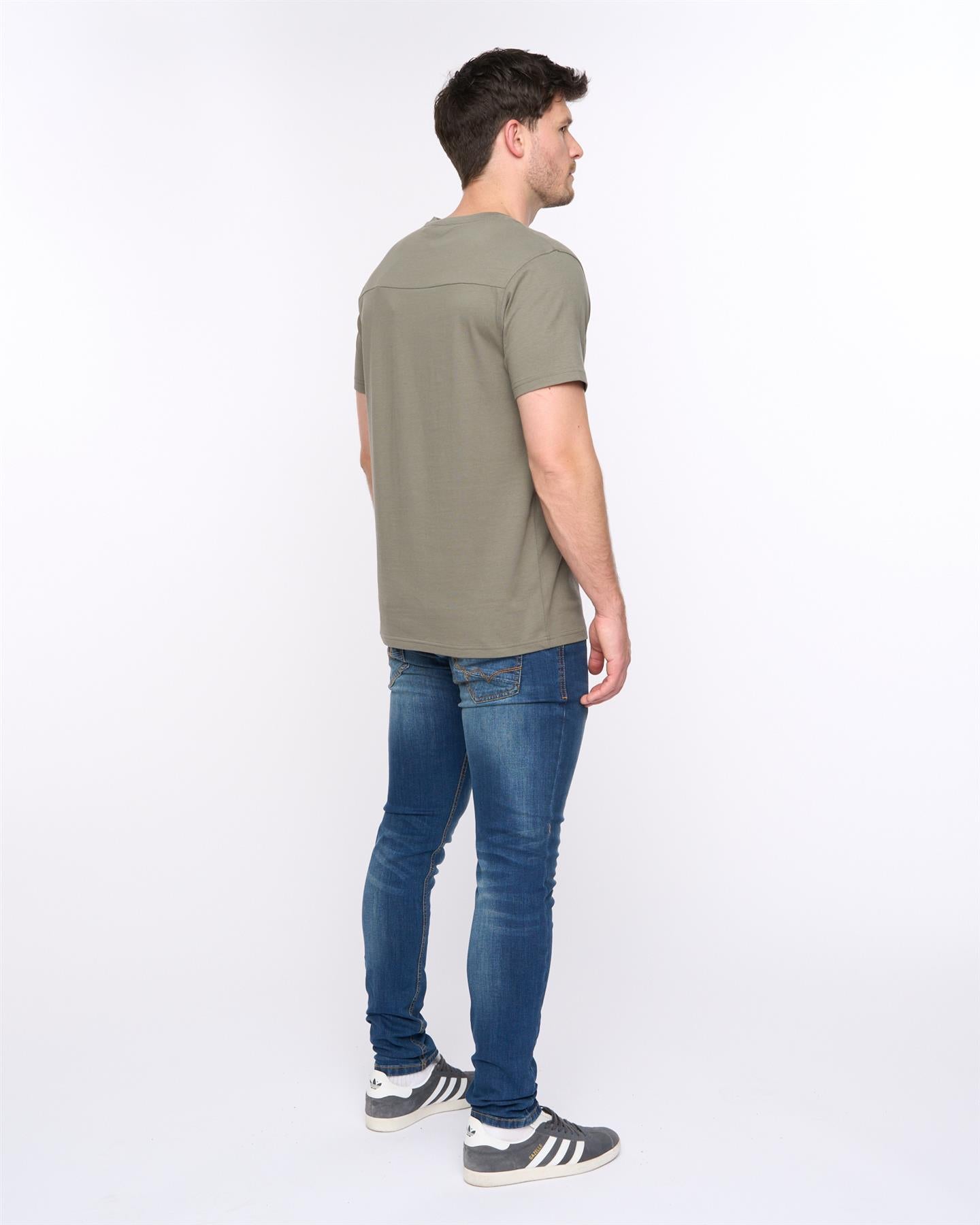 Mens Treymere T-Shirt Green Slate