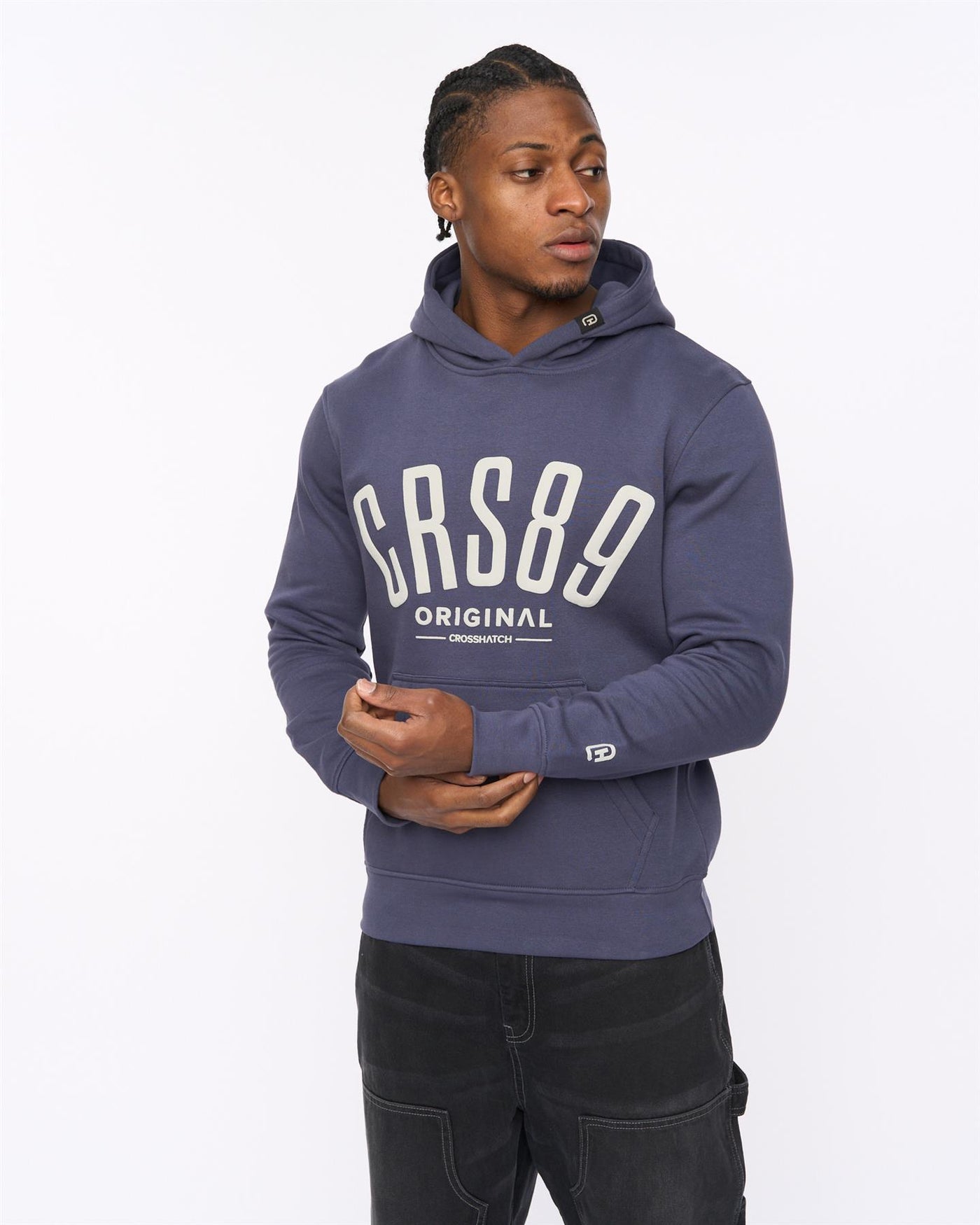 Mens Hallfell Hoodie Navy
