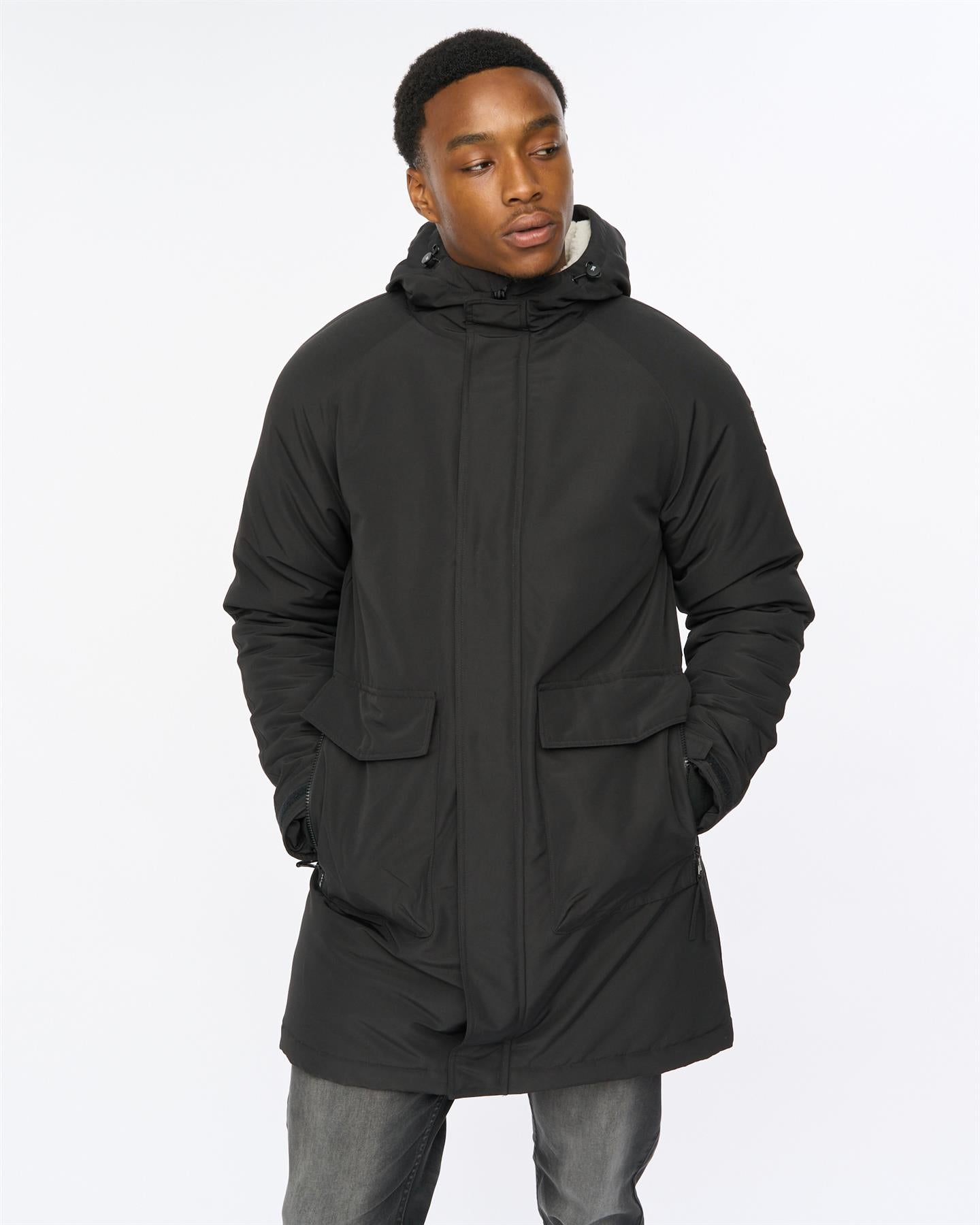 Mens Copfords Parka Black