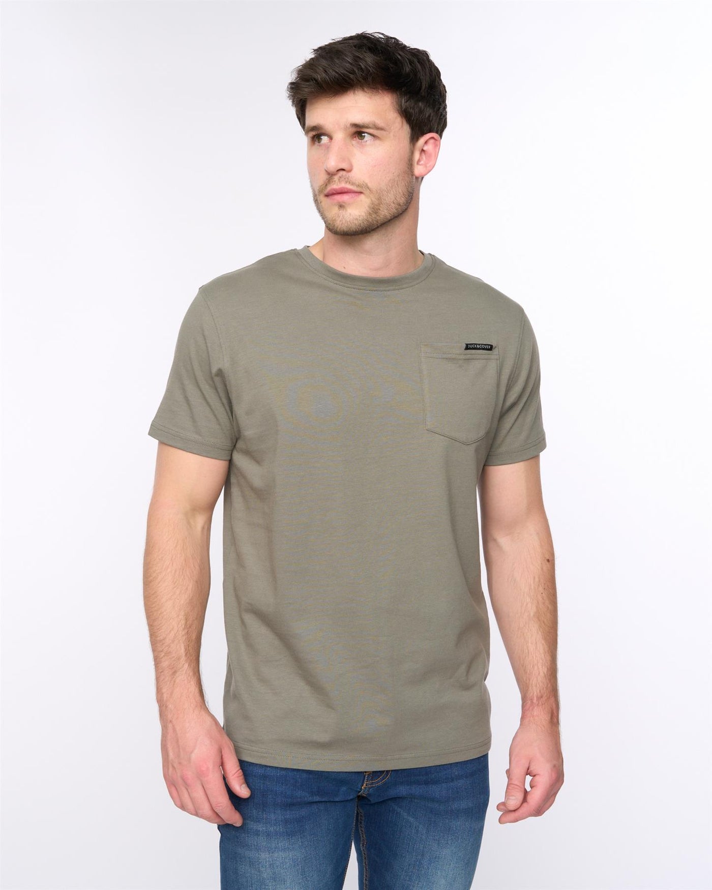 Mens Treymere T-Shirt Green Slate