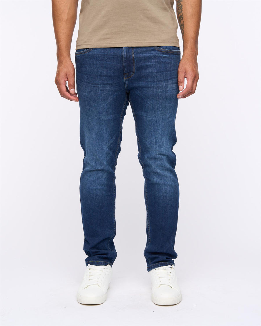 Mens Abingdon Slim Fit Jeans Dark Wash