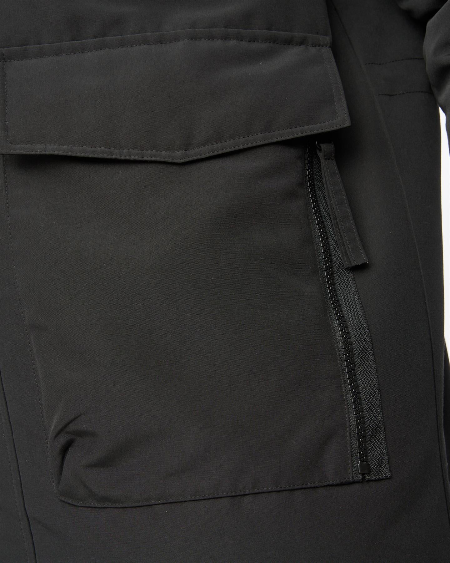 Mens Copfords Parka Black