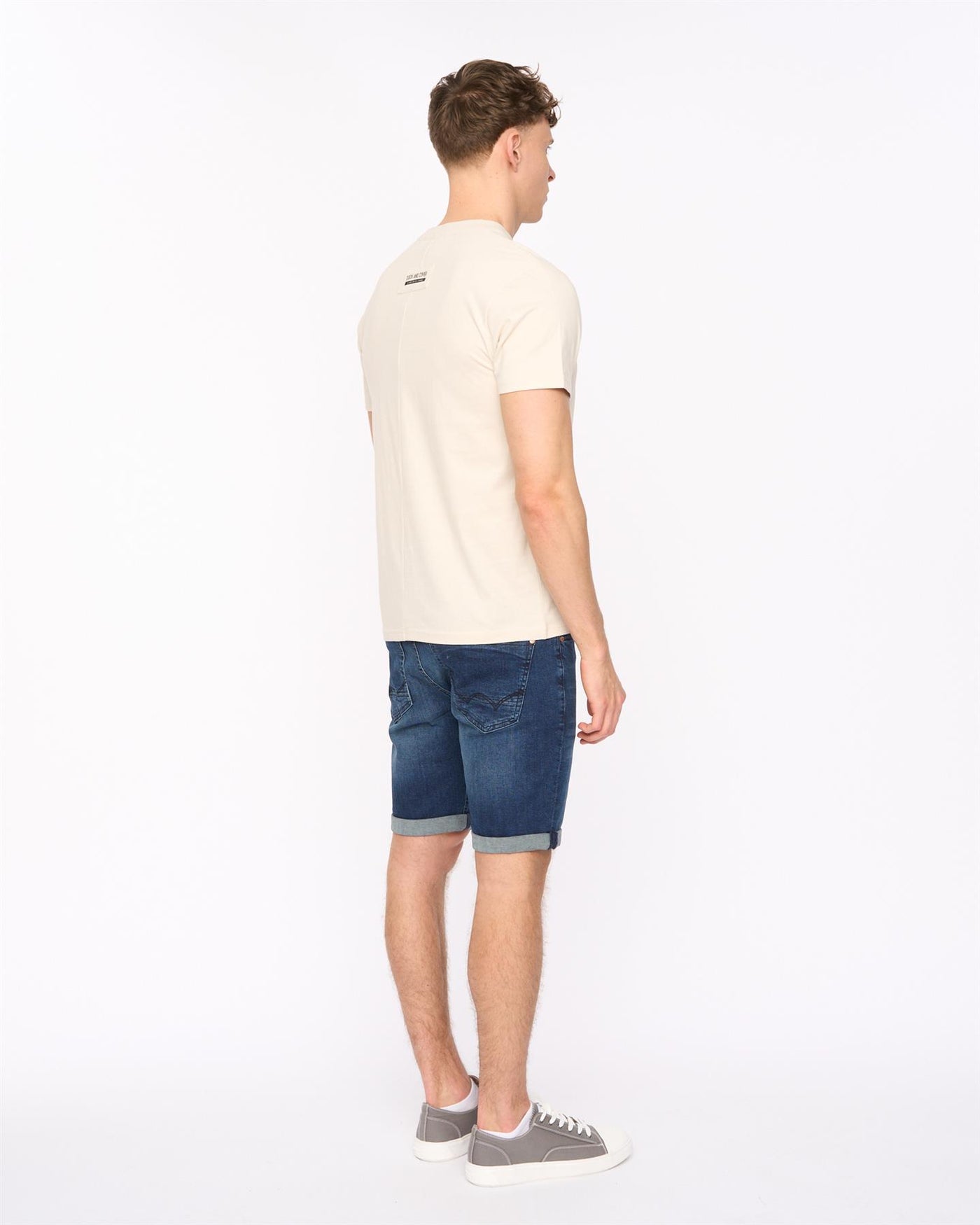 Mens Tatick T-Shirt Light Stone