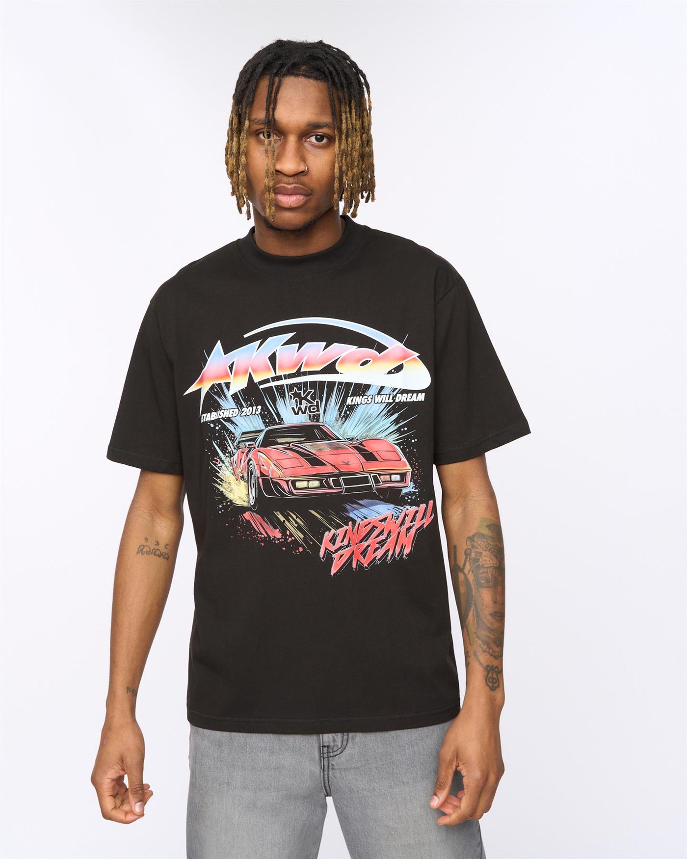 Mens Fastlane T-Shirt Black